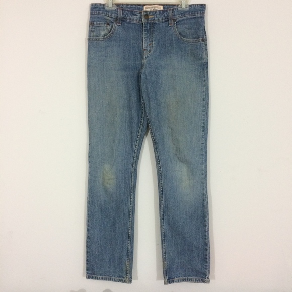 Levi's Denim - Levis Womens 8 Mid Rise Straight Leg Stretch Jeans